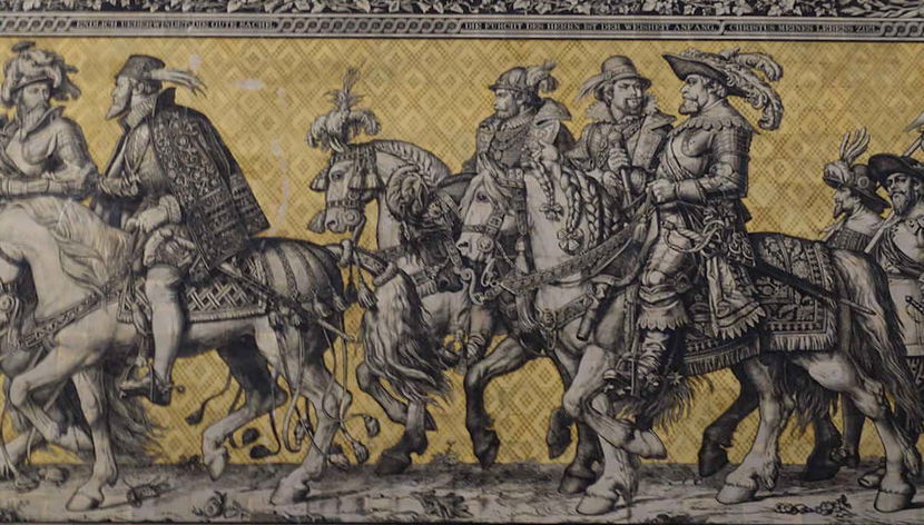 Mural de azulejos de Dresden