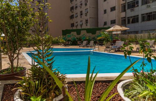 Flat - Melhor localização em Copacabana com vista para o Cristo e Estacionamento - Foto 3