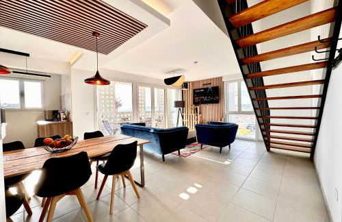 Duplex - Vue Mer exceptionnelle - Quartier Euromed-avec Box - Foto 1