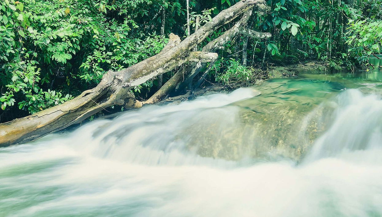 Ingresso do balneário Estrela do Formoso