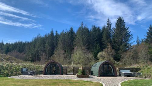 Red Squirrel Pod with Hot Tub - Foto 4, Garden, Garden view