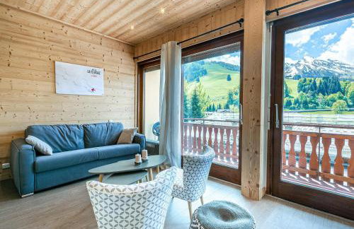 Grand Studio cabine, balcon, parking, centre La Clusaz - FR-1-437-85 - Foto 10