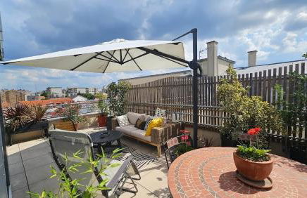 Le toit chic à 15 mn Paris Centre - Foto 14