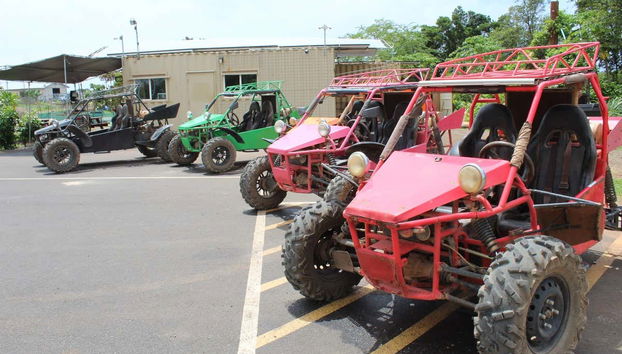 Todo listo para el tour en buggy