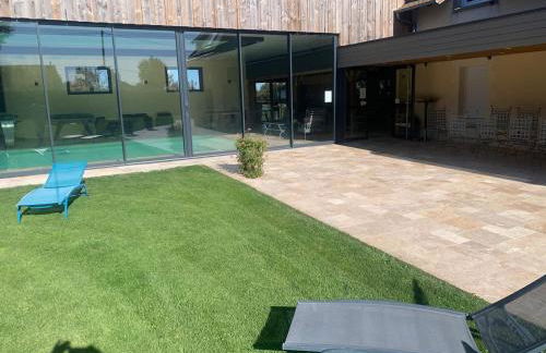 Chalet authentique à Clermont-Créans avec piscine partagée - Photo 43