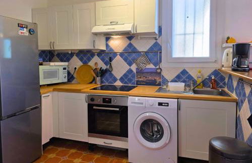 Grand Studio aux Salins - climatisation - terrasse - 90m de la mer - Foto 4