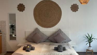 Kingsize Bett BOHO Apartment mit Tiefgarage nähe Salzburg - Foto 3