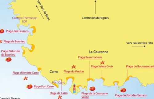 Maison Cosy à 500 m de la plage de la Couronne - Foto 5