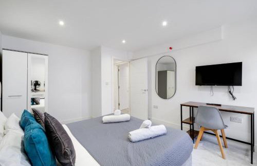 Modern 1 Bedroom Apartment Town Centre Camberley - Foto 91