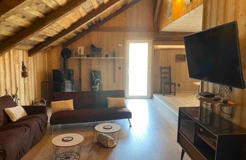 Le Fenil-Logis Sauna Bain Nordique Salle cinéma - Foto 24