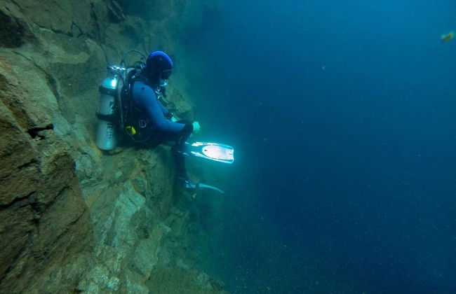 Bautismo de buceo en el lago Moreno - Foto 3