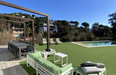 Casa Rio de Oro con piscina con playa y barbacoa - Foto 12