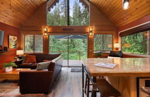 Luna's A-Frame - River & Spa - Foto 15