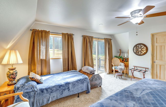 Remote Elk City Escape with Decks and Mtn Views! - Foto 55