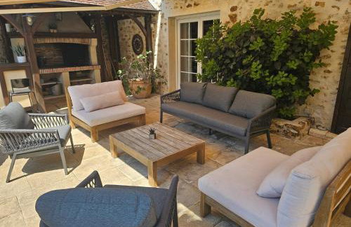 Villa familiale La Finca du champ de l'eau Avec sauna jacuzzi proche de Disney et Paris - Foto 5