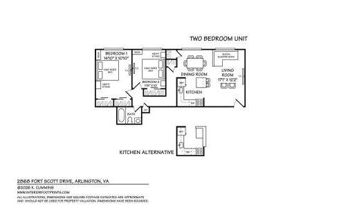 Crystal City Charm 2BR Free Parking 104 - Foto 22