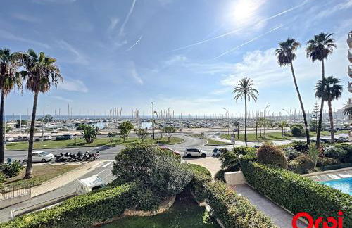 Studio spacieux, climatisé avec vue mer, piscine, WIFI et parking privé à Menton - FR-1-647-29 - Photo 1