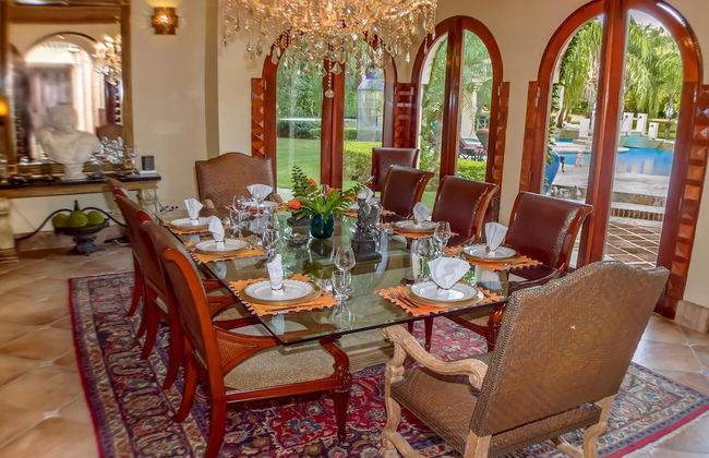 5-star Villa for Rent in Moroccan-style at Casa de Campo - Large Pool Jacuzzi Staff - Photo 18