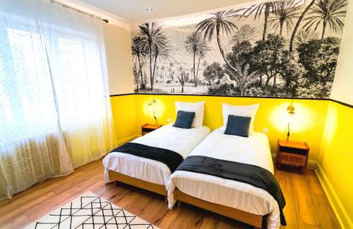 Bel AMI 02 - Turquoise & OR - Moderne Chic - Centre Ville - Accès Jardin - Clim - Wifi - Parking - Localisation idéale - Foto 5