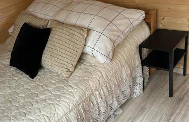 Młyńska Chata - drewniany, całoroczny dom w sosnowym lesie - Foto 12