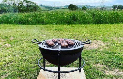 The Acorn - Luxury Shepherds Hut hot tub panoramic views - Foto 7