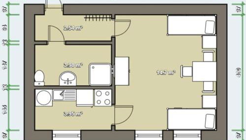2 Bett Monteurwohnung in Zeithain - Foto 4