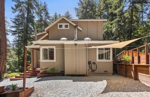 Redwood Oasis - Luxe Santa Cruz Cabin with Hot Tub - Foto 26