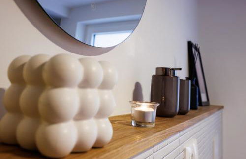 bayreuthome - Romantisches City Apartment mit Whirlpool und 2 Schlafzimmern - Foto 14