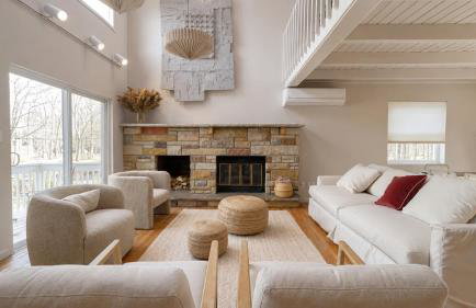 Poconos Modern Chalet I Hot Tub I Home Theater I Fenced Yard I Pet Friendly - Foto 58