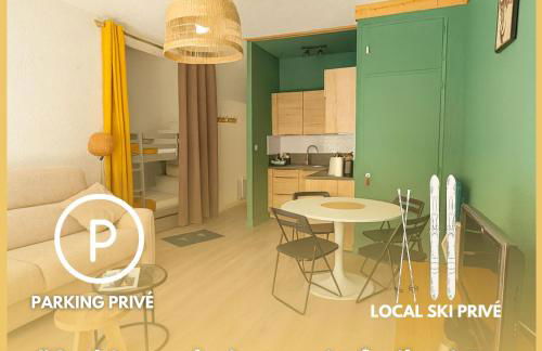 Le Pré Carré Studio premium, ski easy et centre St Lary - Foto 1