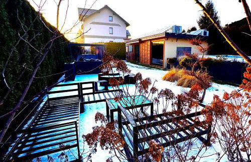 DELUXE Dom z sauną i jacuzzi w otoczeniu gór, lasu i jeziora - Foto 12