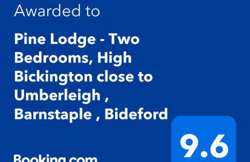 Tranquil North Devon Lodge - 2BR, Countryside Views & Pool, High Bickington close to Umberleigh, Barnstaple, Bideford & Westward Ho - Foto 22