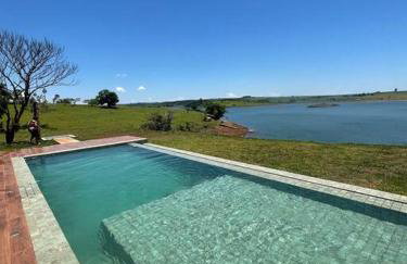 Casa de campo de alto padrão à beira da represa - Foto 34