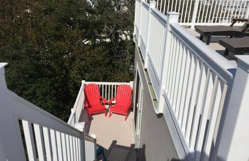 Roof-Top Deck With Ocean & Bay Views Single Family Beach Badges Private Yard Ping Pong And Pool Table Wifi 1 Block From Ocean 15 Blocks To Bay - Foto 25