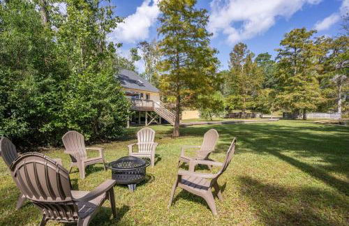 Waterfront Treehouse on the Cape Fear with Dock - Foto 15