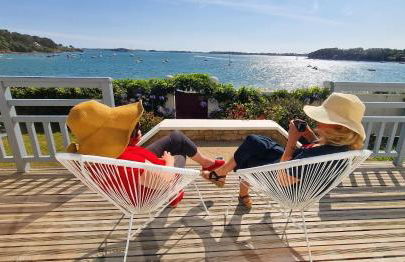 Villa Ty Marie Ile aux Moines sur la plage vue mer à 180 dégrés - Foto 8