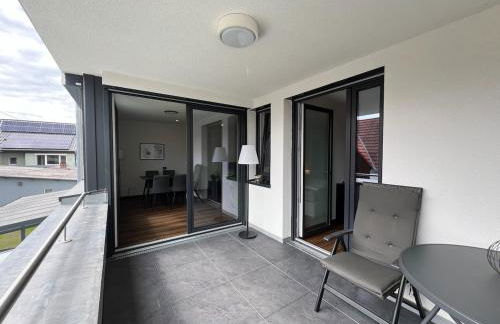 Jellys Apartment - 70qm - Balkon - Küche - Parken - 2x smart TV - King Size Bett - nur 5min zum Europa Park - Foto 33