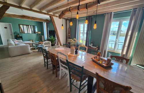 Le Cœur du Bien-être - Gîte grande capacité - 6 chambres - Superbe emplacement - Vue Seine - Décoration soignée - Coin touristique - Foto 6