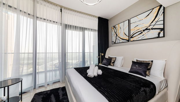 Zada Tower 1BR with Dubai Canal view - Foto 5, Habitación