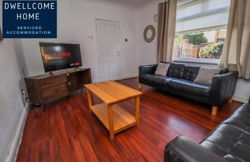 Free Driveway Parking, Fast WIFI, Ideal for long term contractor, etc stays - Dwellcome Home Ltd 3 Bedroom Boldon House - see our site for assurance - Foto 16