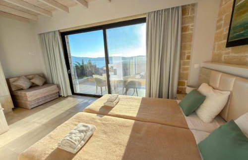 Paleokastro Villas with Private Heated Pool, Top Views - Next To Center - Top WiFi - Photo 57