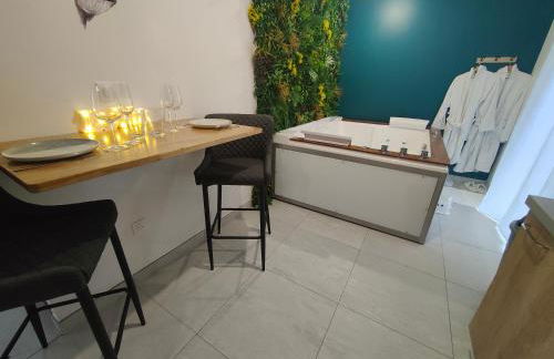 Un amour passionnel,love room,15 min du zoo,balnéo XL privatisée et disponible toute l'année ,piscine couverte et chauffée d'avril à fin septembre à partager avec d'autres logements et elle est privatisée de 20h à 22h - Foto 24