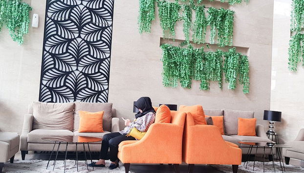 Zona de estar del vestíbulo