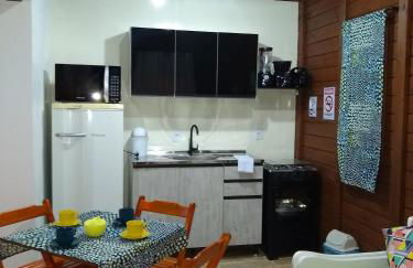 Chalés Praia do Rosa piscina compartilhada - Foto 47