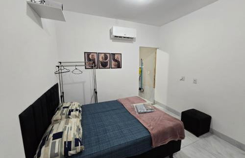 Flat completo 7 com ar condicionado e local calmo e tranquilo - Foto 23