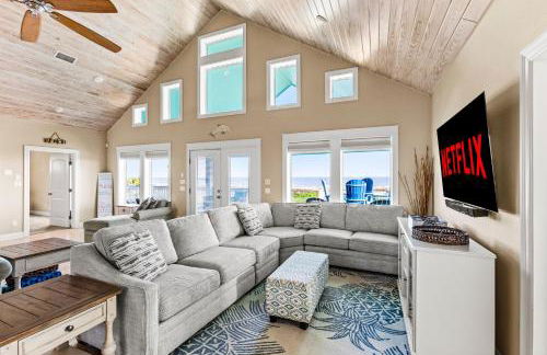 Beachfront Hideaway! Luxury Beachfront, SwimSpa, Game Room, Firepit by Bolivar Vacations - Foto 13