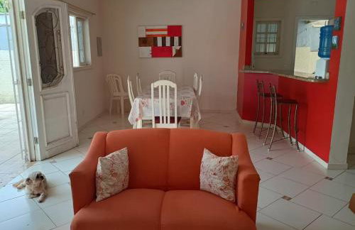 Casa Amarela Pé na Areia Itanhaém - Foto 2