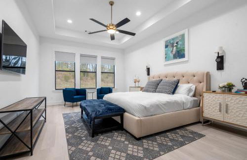 Modern Retreat 10 min-Oaklawn BBQ grill Pavillion Kids playground - Foto 43