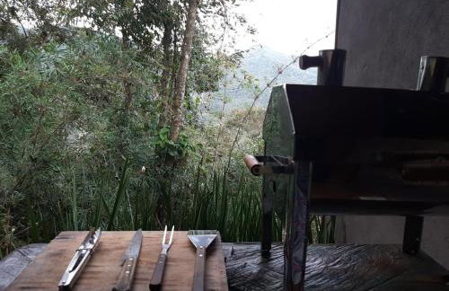 Chalé Pakere Montebello Lumiar - lareira, wi-fi, sauna, piscina - vista incrível - locação do chalé sem prestação de serviços - Foto 24