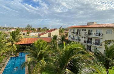 Apartamento com vista para o mar, piscina , deck , playground e estacionamento . - Foto 1